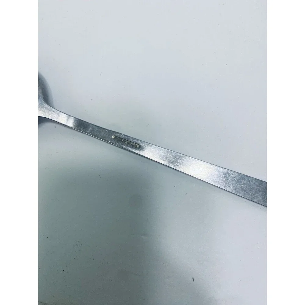 3 Slotted Serving Spoons NST79 NATIONAL STAINLESS Flatware